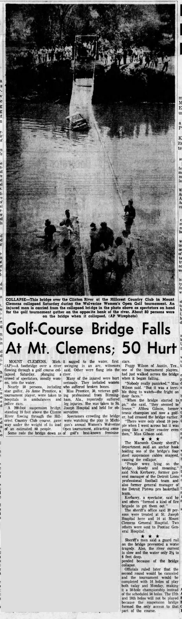 Hillcrest Country Club - Jul 28 1963 Article (newer photo)